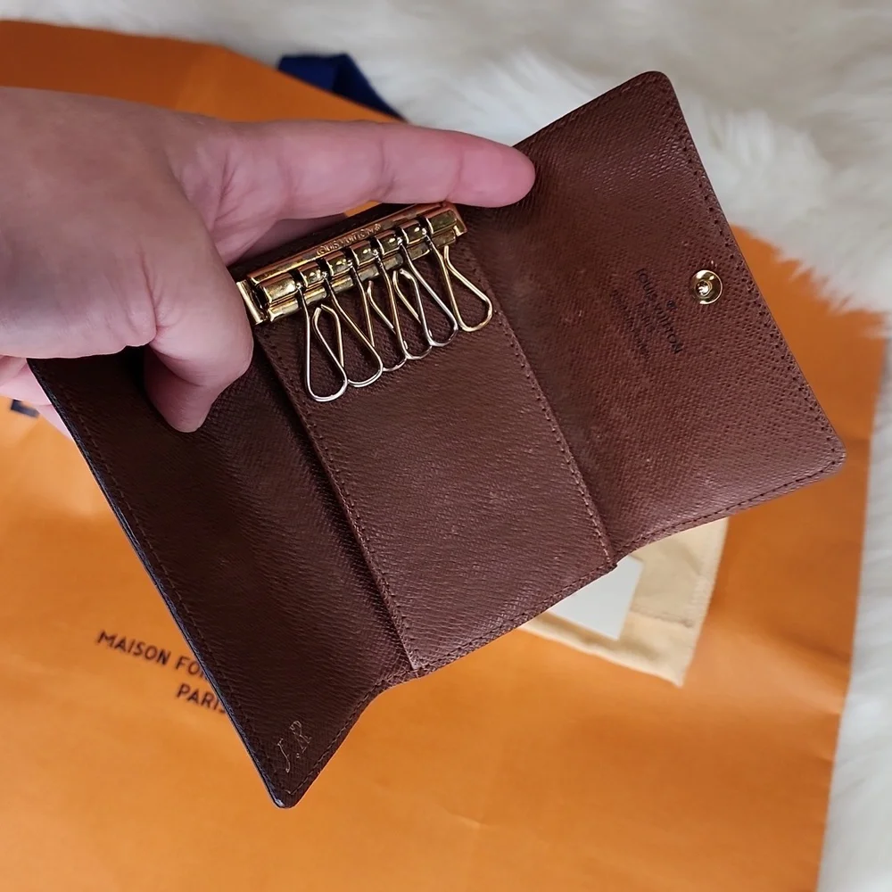 LOUIS VUITTON LV MULTICLES 6 MONOGRAM KEY HOLDER WALLET - Picture 14 of 14